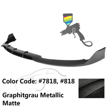 Load image into Gallery viewer, 2015-2020 Benz W205 AP Style Painted Front Bumper Lip Spoiler PP