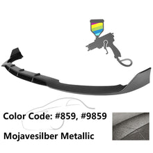 Load image into Gallery viewer, 2015-2020 Benz W205 AP Style Painted Front Bumper Lip Spoiler PP