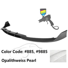 Load image into Gallery viewer, 2015-2020 Benz W205 AP Style Painted Front Bumper Lip Spoiler PP