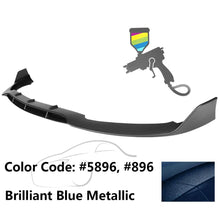 Load image into Gallery viewer, 2015-2020 Benz W205 AP Style Painted Front Bumper Lip Spoiler PP