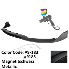 Load image into Gallery viewer, 2015-2020 Benz W205 AP Style Painted Front Bumper Lip Spoiler PP