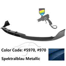 Load image into Gallery viewer, 2015-2020 Benz W205 AP Style Painted Front Bumper Lip Spoiler PP
