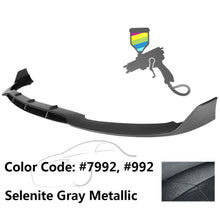Load image into Gallery viewer, 2015-2020 Benz W205 AP Style Painted Front Bumper Lip Spoiler PP