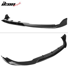 Load image into Gallery viewer, 2015-2020 Benz W205 C Class C63 AMG Unpainted Black Front Bumper Lip