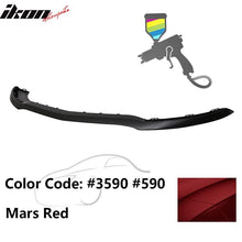 Load image into Gallery viewer, 2014-2016 Benz C117 CLA AMG Style Painted Front Bumper Lip PP