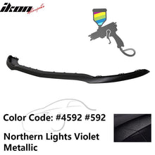 Load image into Gallery viewer, 2014-2016 Benz C117 CLA AMG Style Painted Front Bumper Lip PP