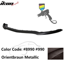 Load image into Gallery viewer, 2014-2016 Benz C117 CLA AMG Style Painted Front Bumper Lip PP