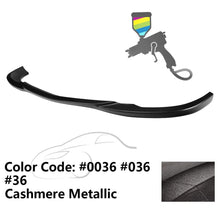 Load image into Gallery viewer, 2008-2011 Benz W204 C Class GH Style Front Bumper Lip ABS