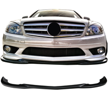Load image into Gallery viewer, 2008-2011 Benz W204 C Class GH Style Front Bumper Lip ABS