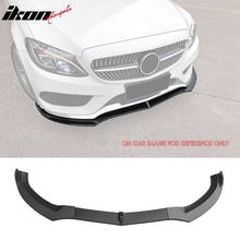 Load image into Gallery viewer, 2015-2018 Benz W205 C-Class DP Style Front Bumper Lip PP