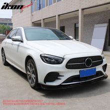 Load image into Gallery viewer, 2021-2023 Benz W213 E-Class B Style Front Bumper Lip PP