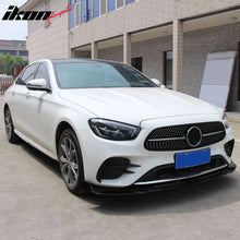 Load image into Gallery viewer, 2021-2023 Benz W213 E-Class B Style Front Bumper Lip PP