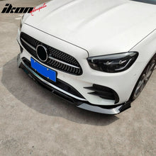 Load image into Gallery viewer, 2021-2023 Benz W213 E-Class B Style Front Bumper Lip PP