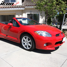 Load image into Gallery viewer, 2006-2008 Mitsubishi Eclipse OE Style Unpainted Front Lip Splitter PU