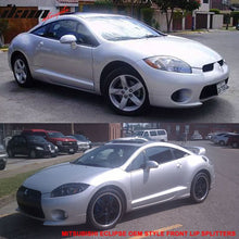 Load image into Gallery viewer, 2006-2008 Mitsubishi Eclipse OE Style Unpainted Front Lip Splitter PU