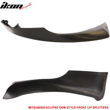 Load image into Gallery viewer, 2006-2008 Mitsubishi Eclipse OE Style Unpainted Front Lip Splitter PU