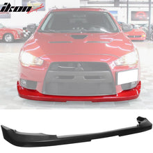 Load image into Gallery viewer, 2008-2015 Mitsubishi Lancer EVO X JDM Style Front Bumper Lip PU