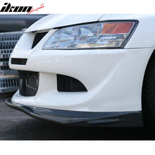 Load image into Gallery viewer, 2003-2005 Mitsubishi Lancer EVO 8 Matte Carbon Fiber Front Bumper Lip