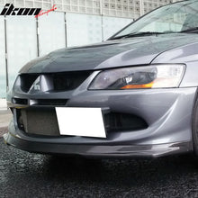 Load image into Gallery viewer, 2003-2005 Mitsubishi EVO 8 Matte Carbon Fiber Front Bumper Lip