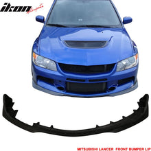 Load image into Gallery viewer, 2006-2007 Mitsubishi Lancer Evo 9 IX J Style Front Bumper Lip - PU