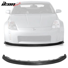 Load image into Gallery viewer, 2003-2005 Nissan Fairlady Z33 350Z IKON V7 Style Front Bumper Lip PU