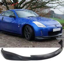 Load image into Gallery viewer, 2006-2009 Nissan 350Z Z33 KS Style Unpainted Front Lip Splitter PU