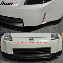 Load image into Gallery viewer, 2003-2005 Nissan 350Z ING-S Style Paint Super Black #KH3 Front Lip PU