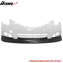 Load image into Gallery viewer, 2010-2013 Nissan Altima Coupe V Style Front Bumper Lip Unpainted PU