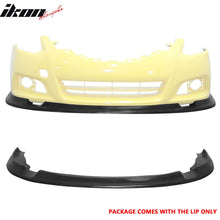 Load image into Gallery viewer, 2010-2013 Nissan Altima IKON Style Unpainted Front Bumper Lip Splitter