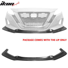 Load image into Gallery viewer, 2019-2022 Nissan Altima IK V4 Style Front Bumper Lip Unpainted PU