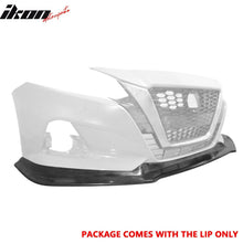 Load image into Gallery viewer, 2019-2022 Nissan Altima IK V4 Style Front Bumper Lip Unpainted PU