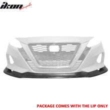 Load image into Gallery viewer, 2019-2022 Nissan Altima IKFM Style Front Bumper Lip Unpainted PU