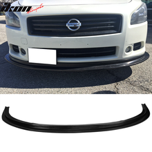 Load image into Gallery viewer, 2009-2015 Nissan Maxima MDA Style Unpainted Black Front Bumper Lip PU