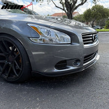 Load image into Gallery viewer, 2009-2015 Nissan Maxima CS Style Unpainted Front Lip Splitter PU
