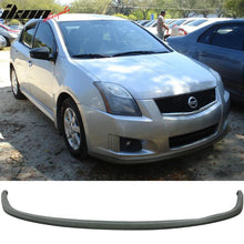 Load image into Gallery viewer, 2007-2009 Nissan Sentra Aero Style Unpainted Black Front Bumper Lip PU