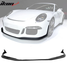 Load image into Gallery viewer, 2014-2016 Porsche 911 991 GT3 GT3 Style Front Lip Air Dam Chin Kit PU