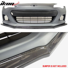 Load image into Gallery viewer, 2013-2016 Subaru BRZ CS2 Style Front Bumper Lip Spoiler Carbon Fiber