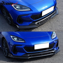 Load image into Gallery viewer, 2022-2025 Subaru BRZ JDM 2 Carbon Fiber Print 3PCS Front Bumper Lip PP