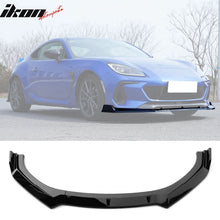 Load image into Gallery viewer, 2022-2025 Subaru BRZ JDM 2 Style Gloss Black 3PCS Front Bumper Lip PP