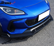 Load image into Gallery viewer, 2022-2025 Subaru BRZ JDM 2 Style Matte Black 3PCS Front Bumper Lip PP