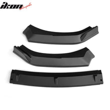 Load image into Gallery viewer, 2022-2025 Subaru BRZ JDM 2 Style Matte Black 3PCS Front Bumper Lip PP