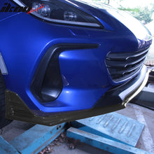 Load image into Gallery viewer, 2022-2025 Subaru BRZ Front Bumper Lip STI 3PC Style Spoiler Unpainted