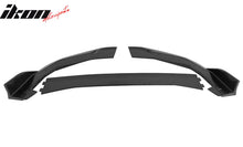 Load image into Gallery viewer, 2022-2025 Subaru WRX 5th D Style Matte Black 3PCS Front Bumper Lip ABS