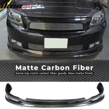 Load image into Gallery viewer, 2005-2010 Scion tC EURO style Matte Carbon Fiber Front Bumper Lip