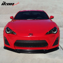 Load image into Gallery viewer, 2013-2016 Scion FRS GT Style Unpainted Black Front Bumper Lip PU