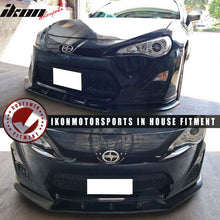 Load image into Gallery viewer, 2013-2016 Scion FR-S IKON V3 Style Unpainted Front Bumper Lip PU