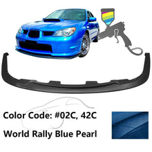 Load image into Gallery viewer, 2006-2007 Subaru Impreza WRX STI Style Front Bumper Lip Chin PP