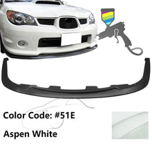 Load image into Gallery viewer, 2006-2007 Subaru Impreza WRX STI Style Front Bumper Lip Chin PP