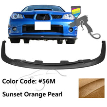 Load image into Gallery viewer, 2006-2007 Subaru Impreza WRX STI Style Front Bumper Lip Chin PP