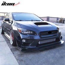 Load image into Gallery viewer, 2015-2017 Subaru WRX STI IKON V6 Style Unpainted Front Bumper Lip PU